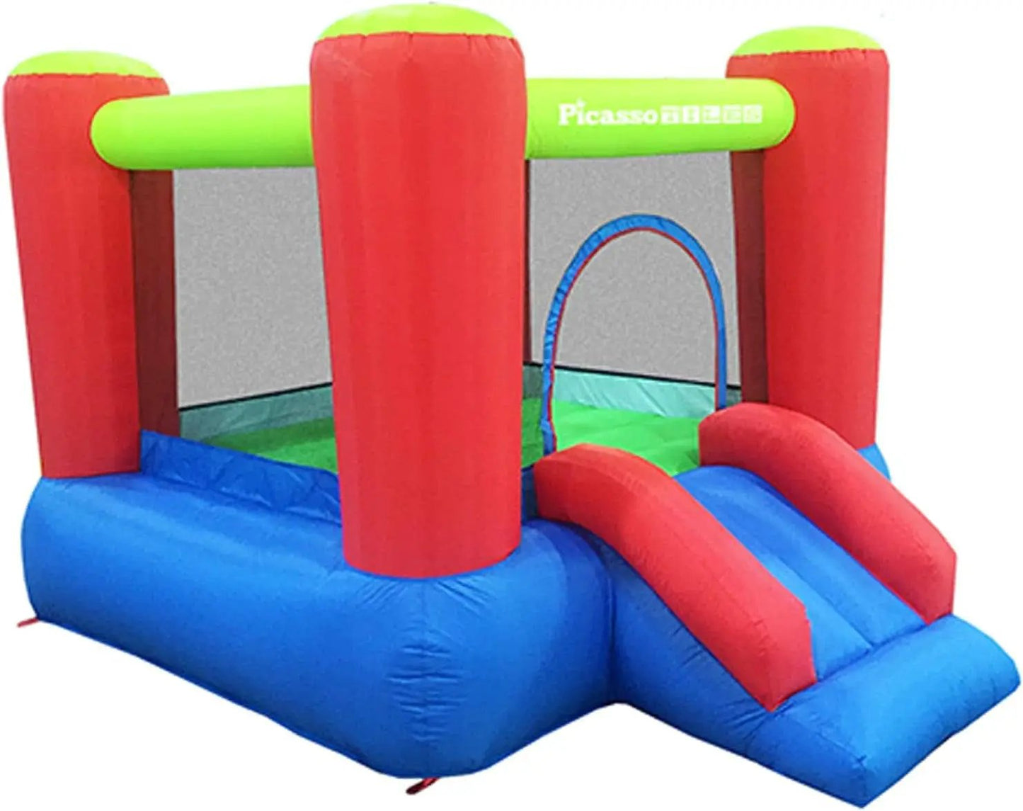 8x7 Junior Inflatable Bouncer With Slide And 50 Balls from PriceLows™