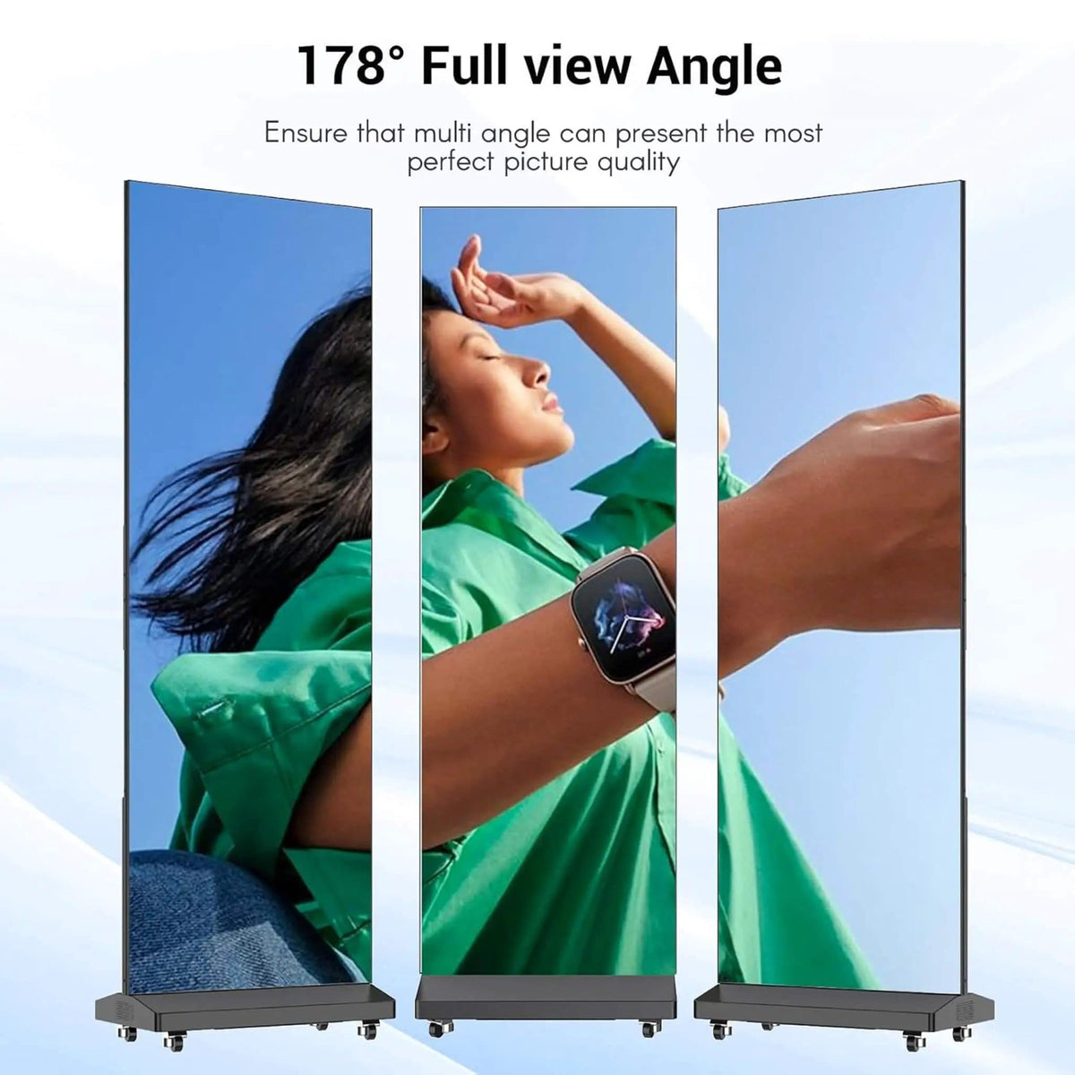 80-Inch Commercial Ultra-High Resolution LED Digital Advertising Signage Display | 80 Inch | Crystal | Store Sign