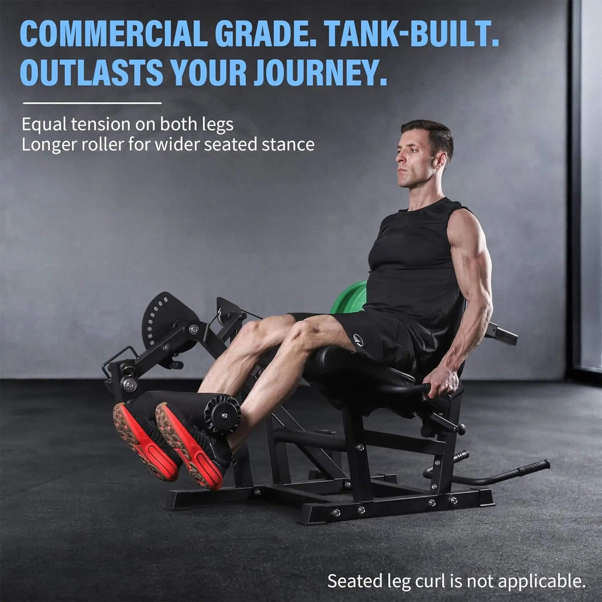 800LBS Adjustable Lower Body Leg Extension And Curl Machine | 800 lb | Weight Lifting Machine & Rack | Home