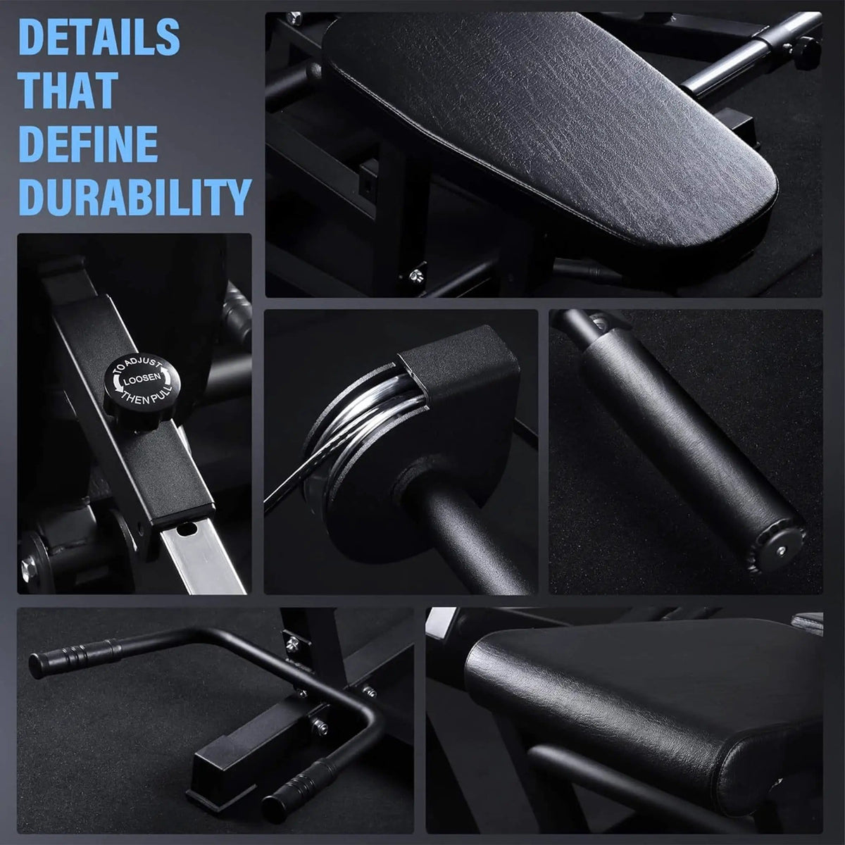 800LBS Adjustable Lower Body Leg Extension And Curl Machine | 800 lb | Weight Lifting Machine & Rack | Home