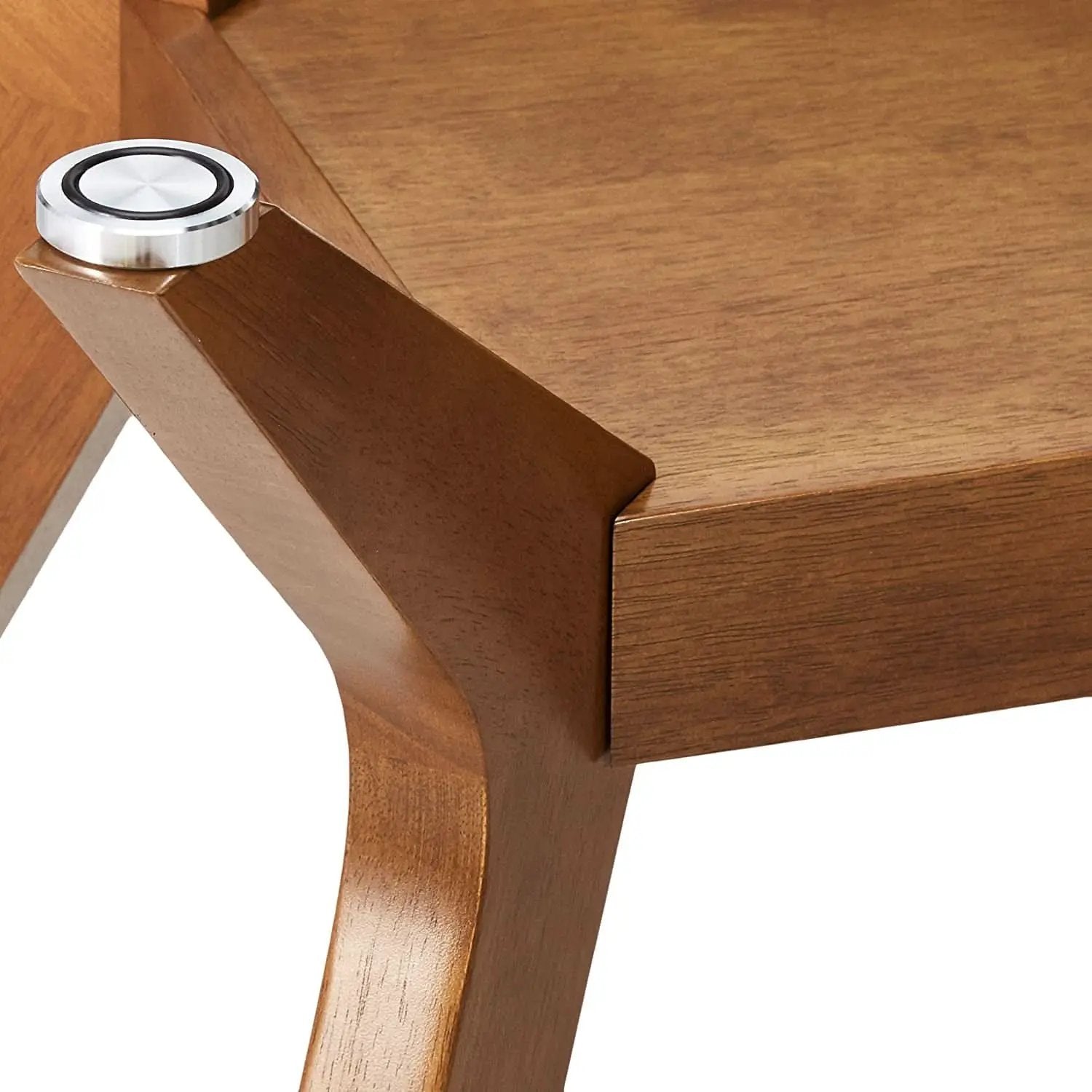 Paxton Mid Century Modern Dining Table Base Nutmeg Finish from PriceLows™