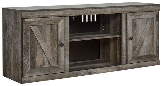 Wynnlow TV Stand With Fireplace Option | 2 Pieces | Living Room Furniture | Living Room