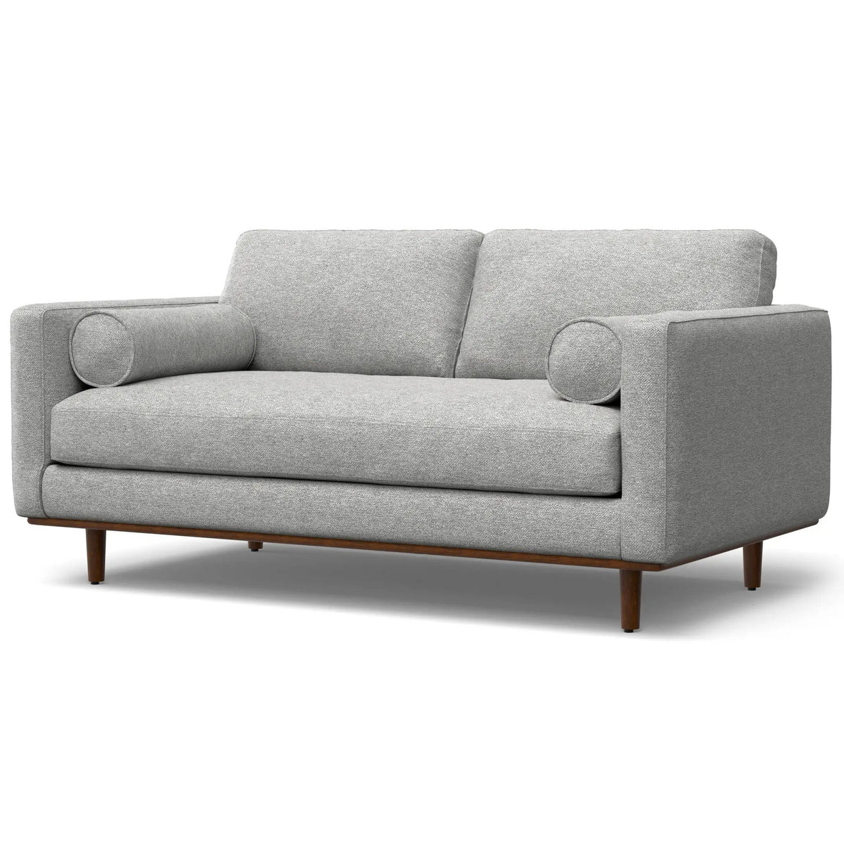 Morrison Upholstered Sofa | Recycled Blend Fabric | Single Bench Seat Cushion | 72 Inch Length