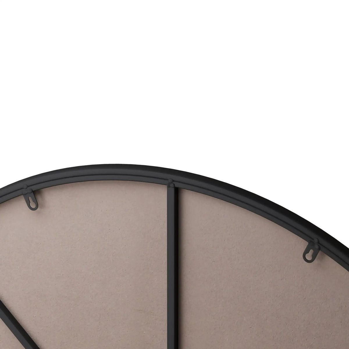 Round Wall Mirror | Metal Framed Circular Design | 48 Inch Diameter | Vanity And Dressing Use