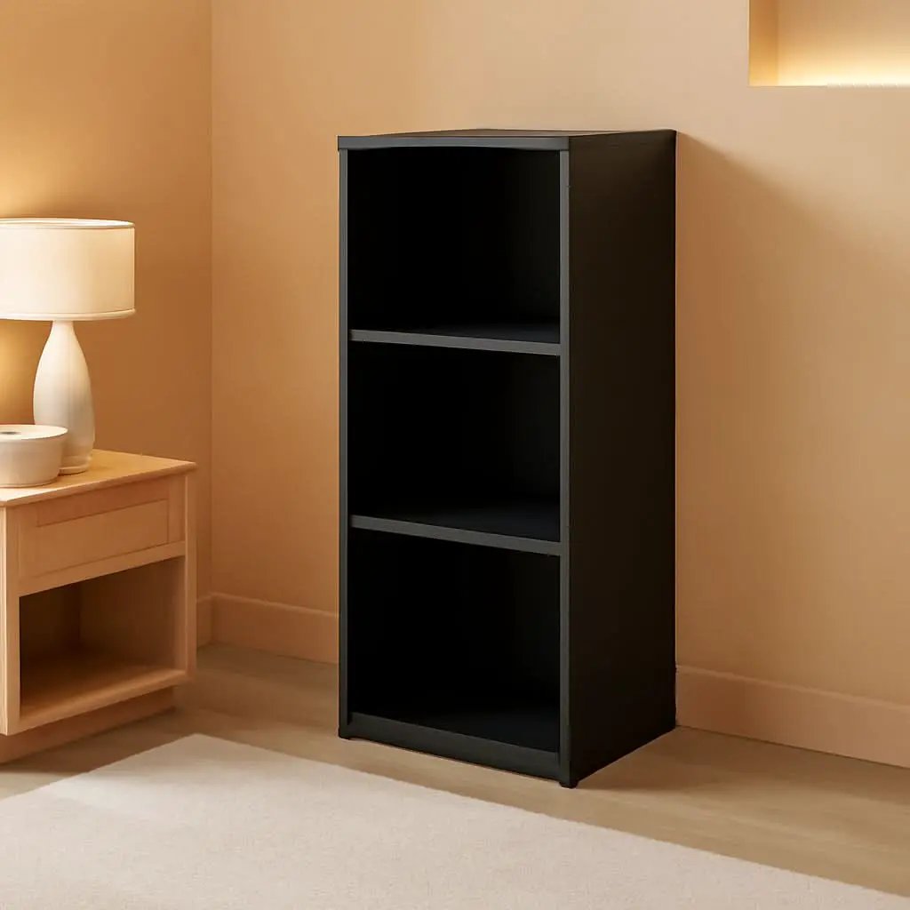 Pasir Open Shelf Bookcase Blackwood No Tool Assembly from PriceLows™
