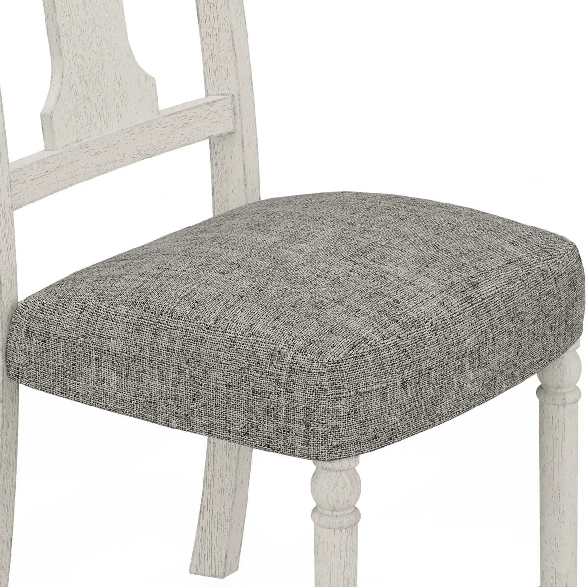 Tannen Dining Side Chairs | Set Of 2 | White And Gray | Dining Area