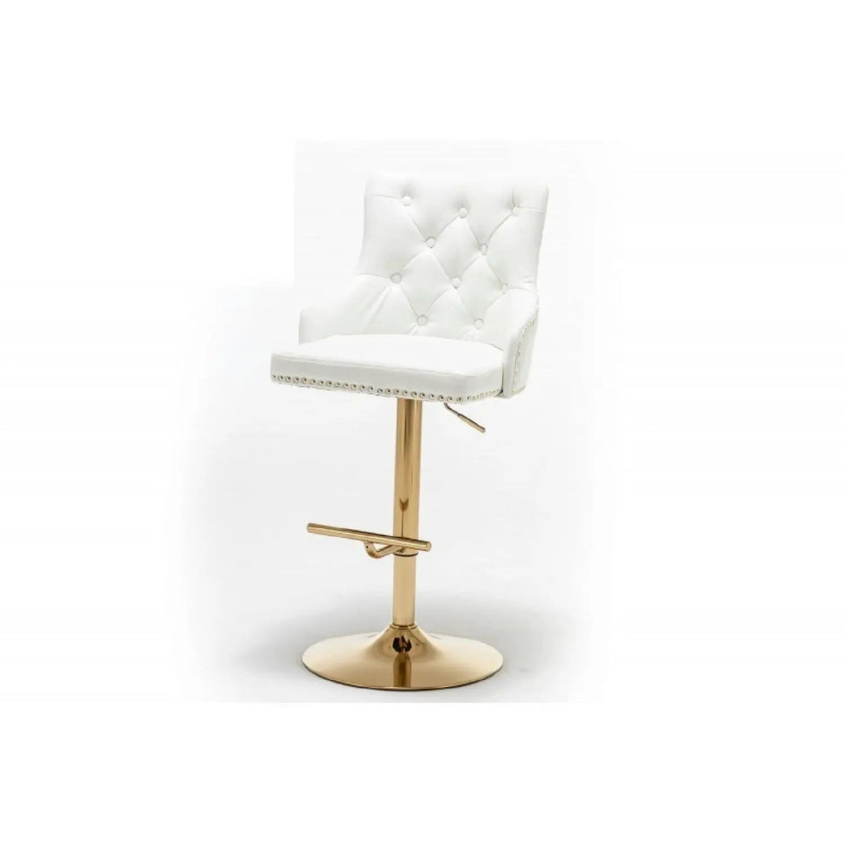 Adjustable Bar Stools | 360 Swivel | Steel Base | Set Of 2