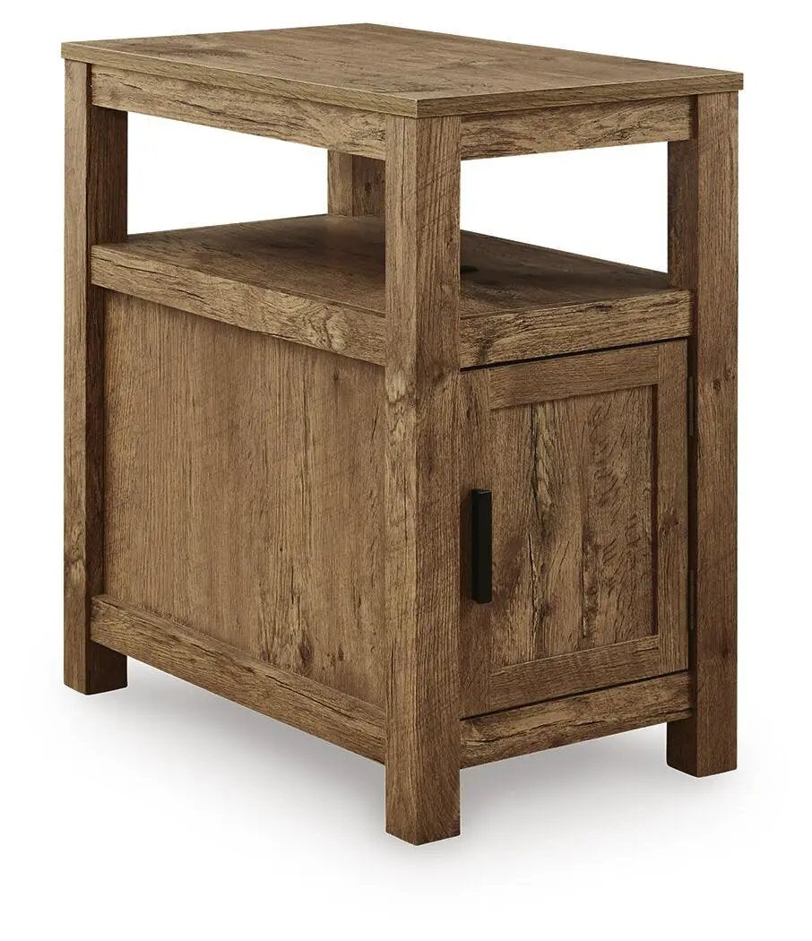 Fendenmore Chairside End Table | Storage Cabinet | Sofa-Side Function | Stylish Design