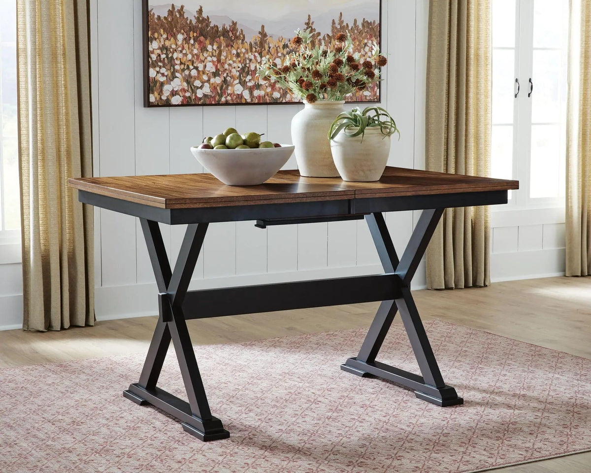 Wildenauer Dining Room Extension Table | 2 Pieces | Dining Room Furniture | Dining Room