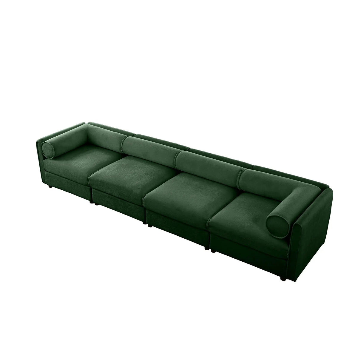 Stylish Sofa With Storage Seat And Cylindrical Backrest | Stationary Sofa | Living Room Furniture | Living Room