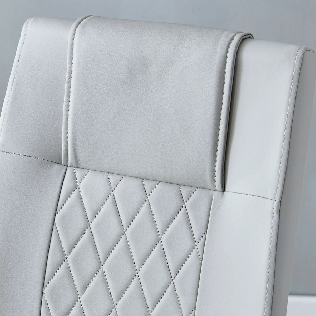 Modern Dining Chairs | Padded Seat | Metal Legs | Anti-Slip Footpads