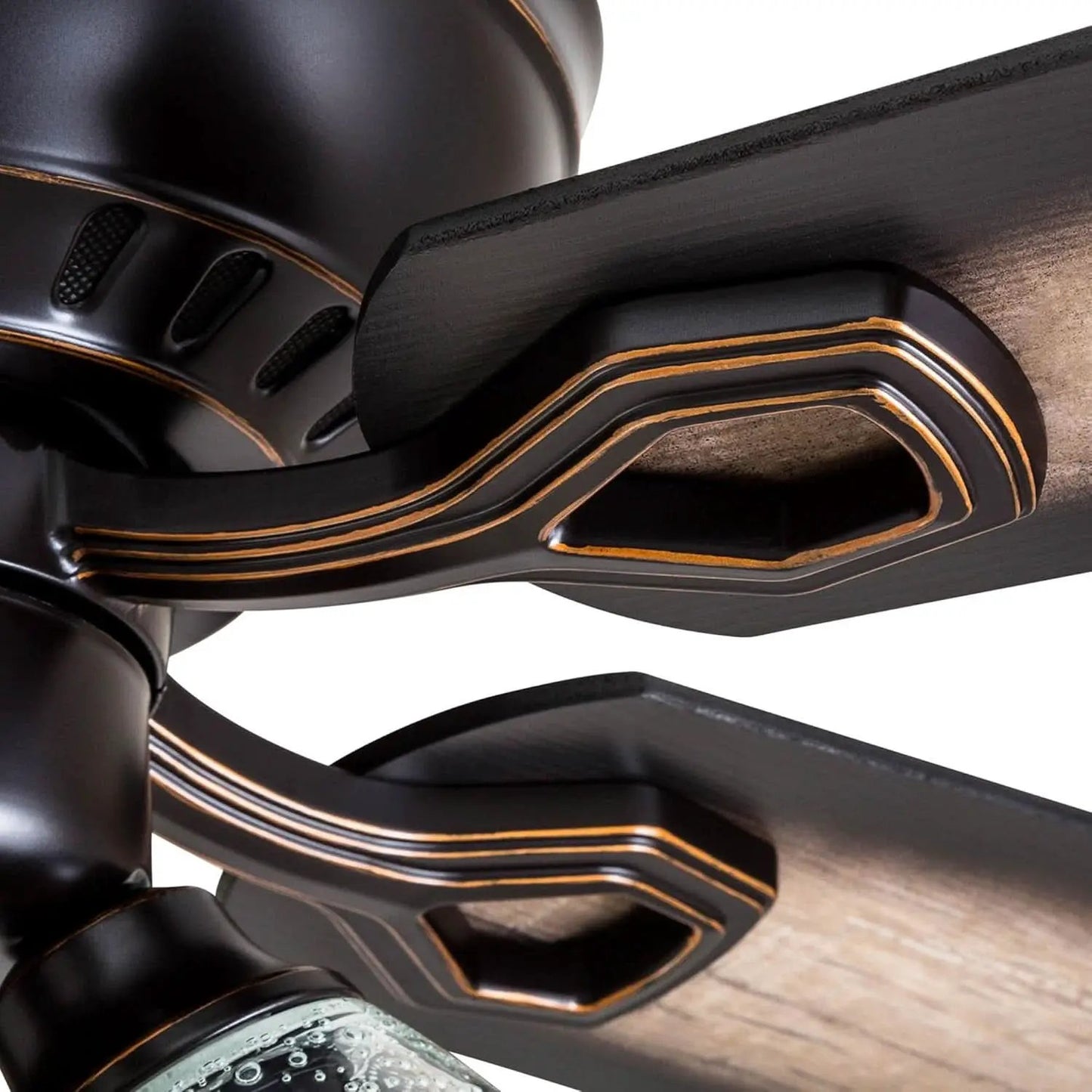 52 Inch Farmhouse LED Ceiling Fan Oil Rubbed Bronze from PriceLows™