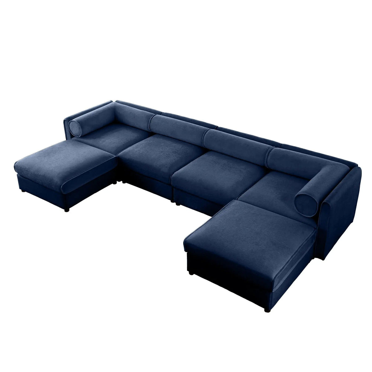 Contemporary Elegant Sofa With Storage And Ottoman 2 Piece Living Room Set | 2 Piece Living Room Set | Living Room Furniture | Living Room