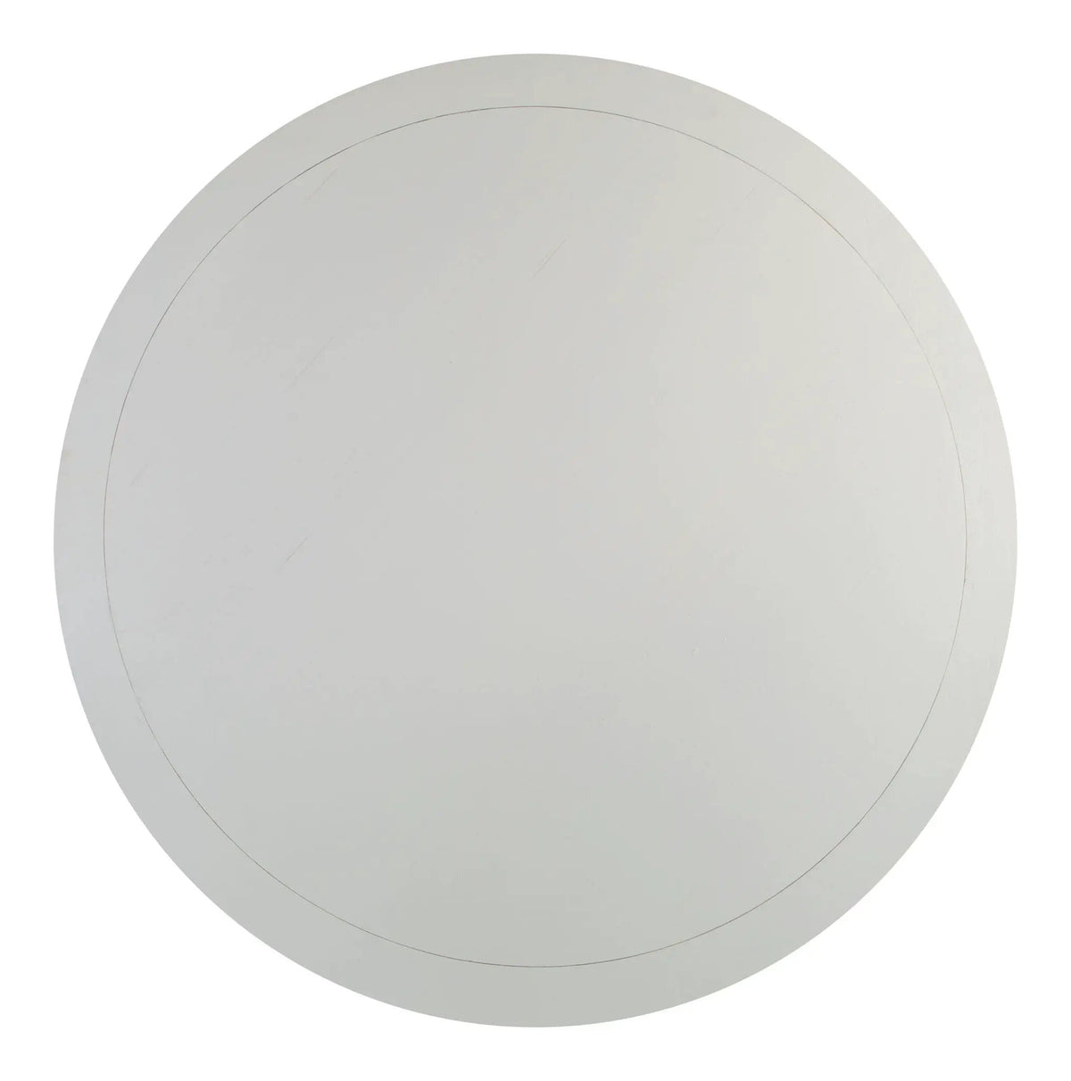 Heron Cove Round Dining Table | 52 x 52 x 30 in | Metal & Veneer | Chalk White