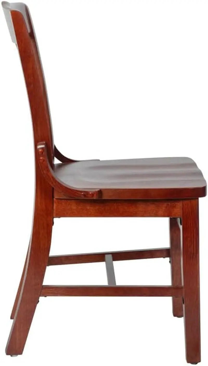 Hercules Mahogany Schoolhouse Dining Chair For Restaurants from PriceLows™
