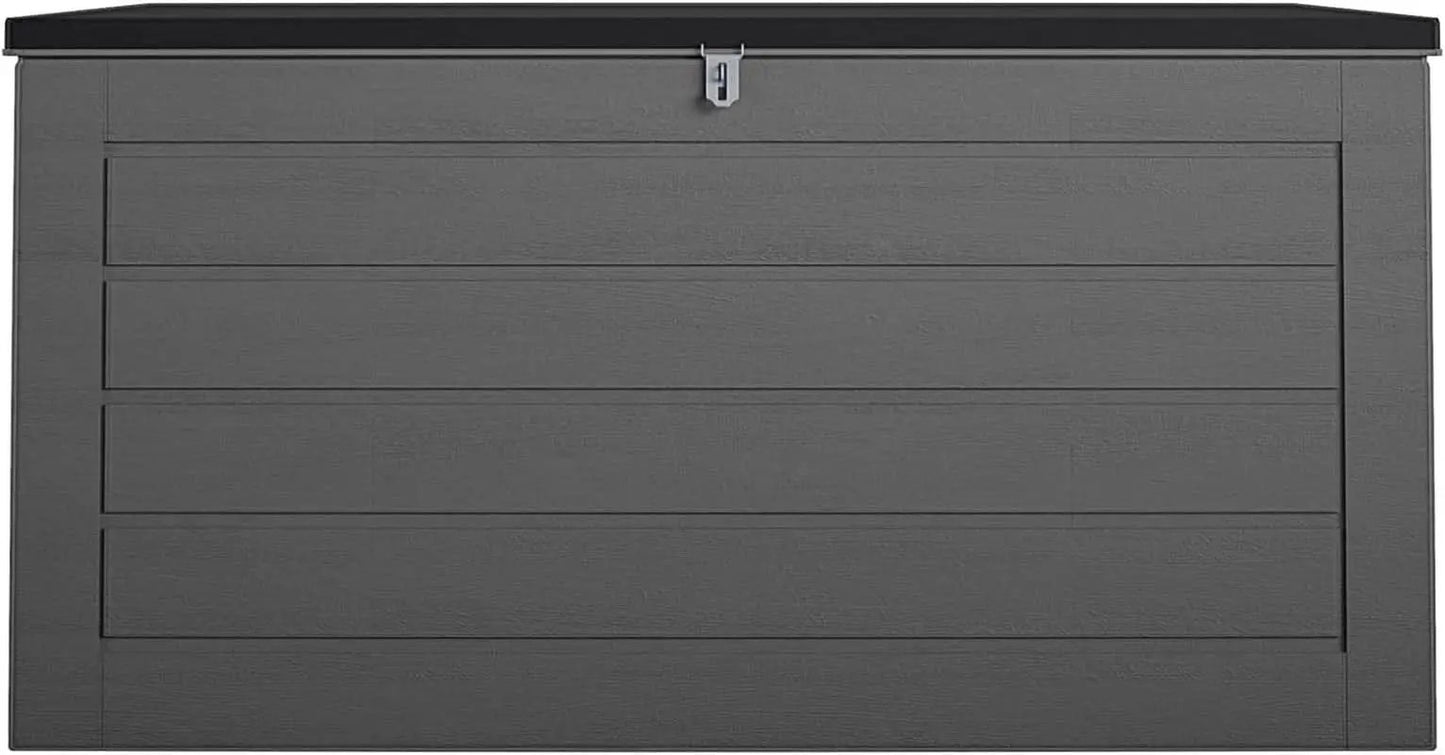 Extra Large Outdoor Patio Storage Deck Box 180 Gallons from PriceLows™