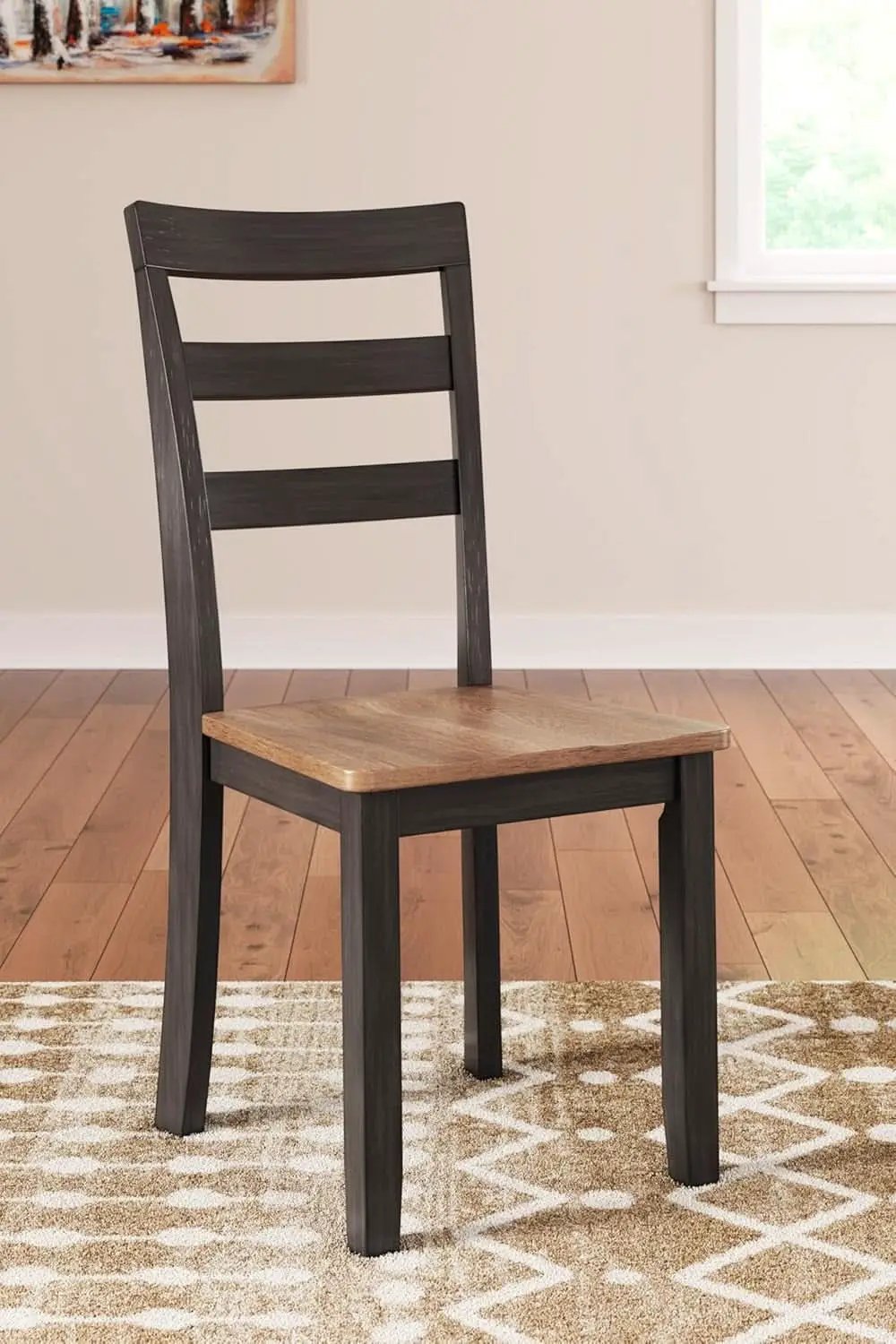 Gesthaven Solid Wood Dining Chair Set of 2 Natural Brown from PriceLows™