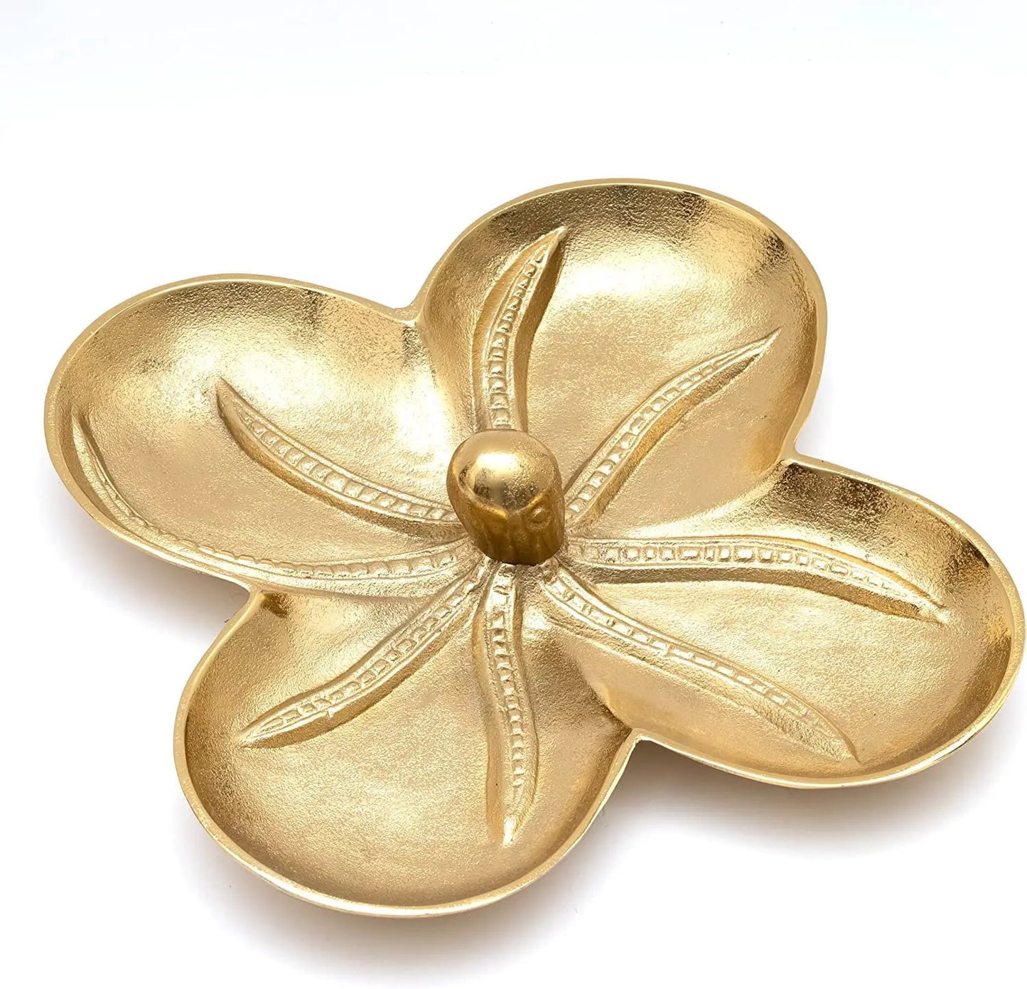 Gold Bronze Octopus Snack Bowl & Serving Tray 13.6" from PriceLows™