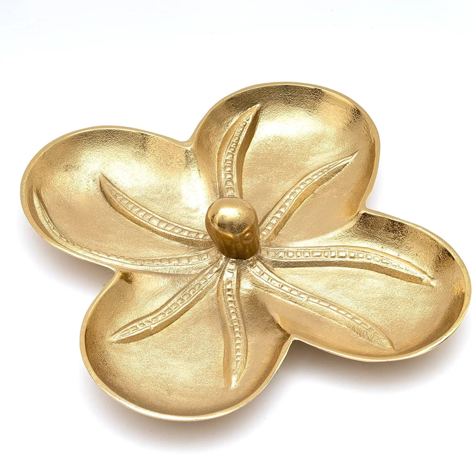 Gold Bronze Octopus Snack Bowl & Serving Tray 13.6" from PriceLows™