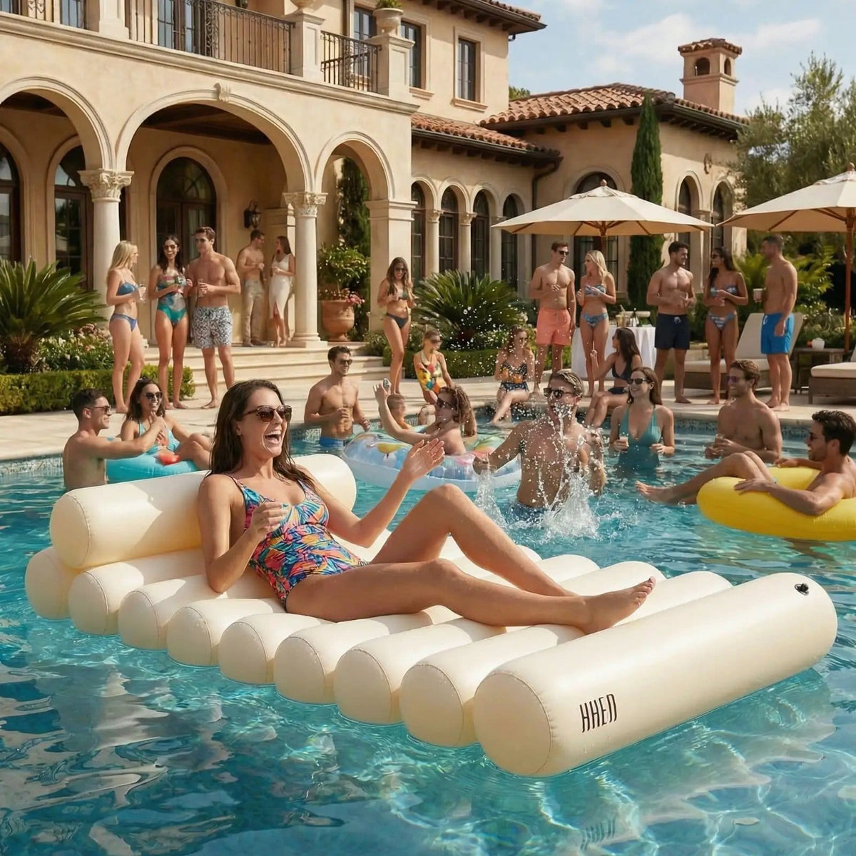 Bubble White Pool Lounger | Home Decor | Gift Ready