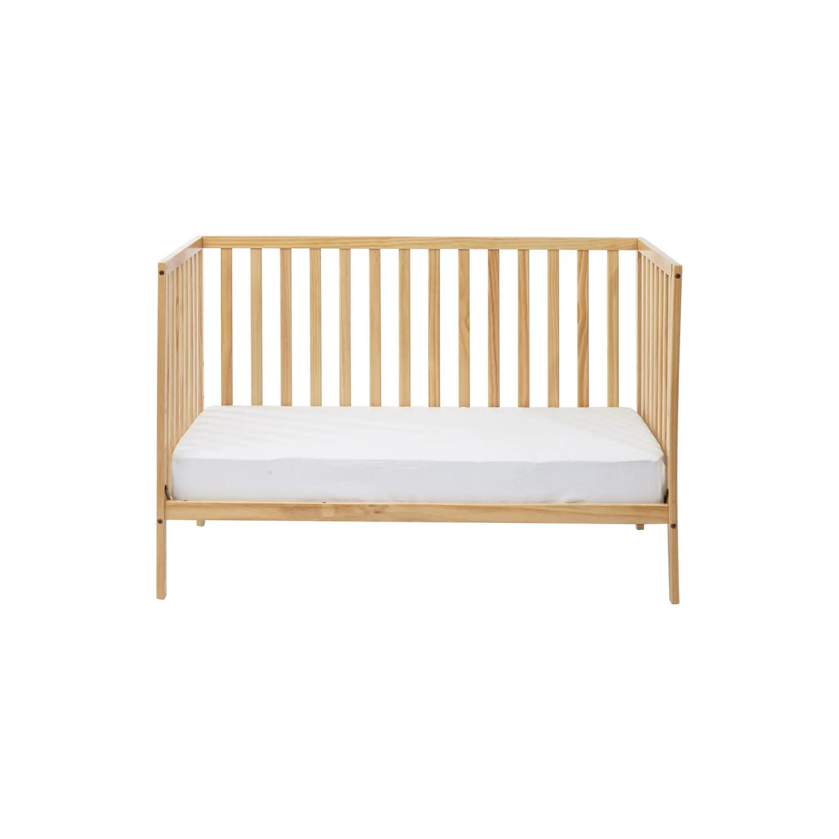 Palmer 3-In-1 Island Crib | Convertible To Toddler Bed And Daybed | Solid Wood Construction | Soft Color