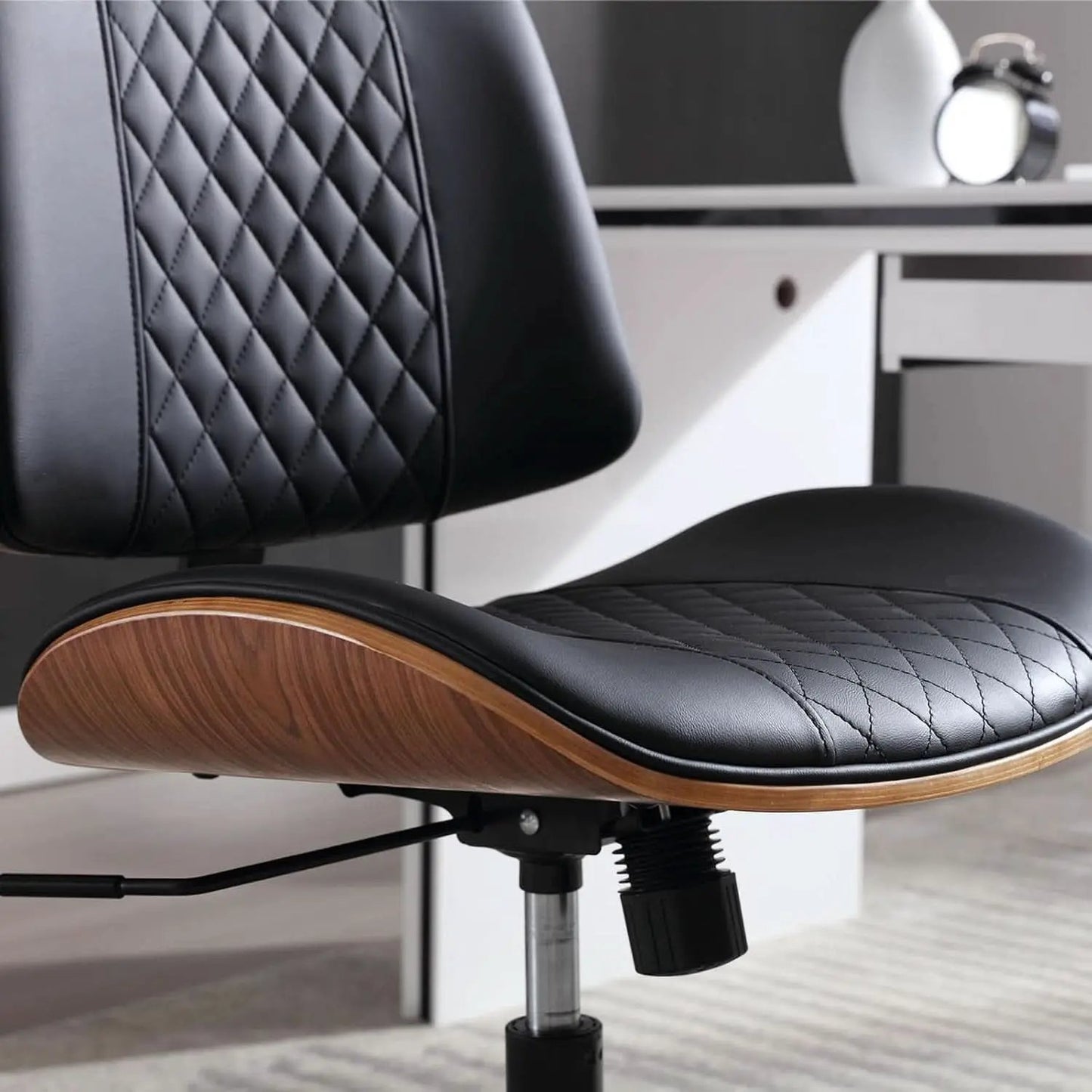 Office Chair Black 360 Swivel Ergonomic Desk Chair from PriceLows™