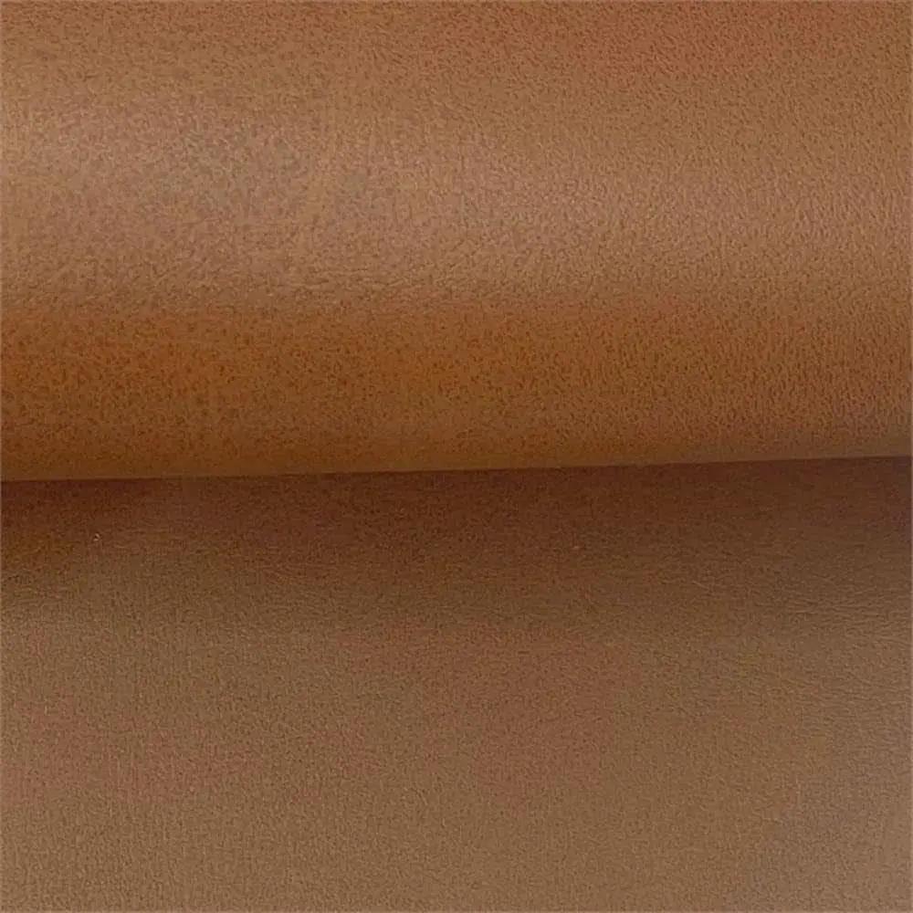 Eighteen Inch Caramel Brown Square Ottoman Footstool from PriceLows™