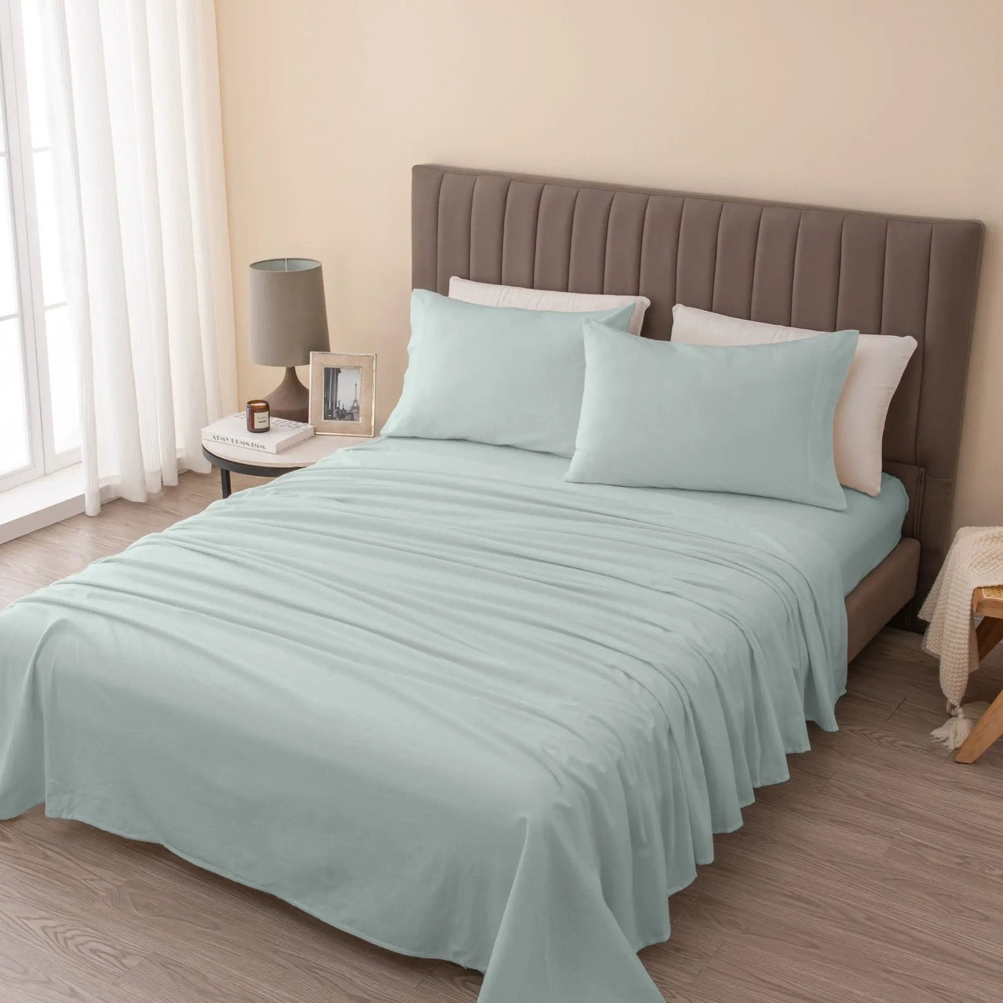 Turkish Cotton Flannel Sheet - Raye Collection from PriceLows™