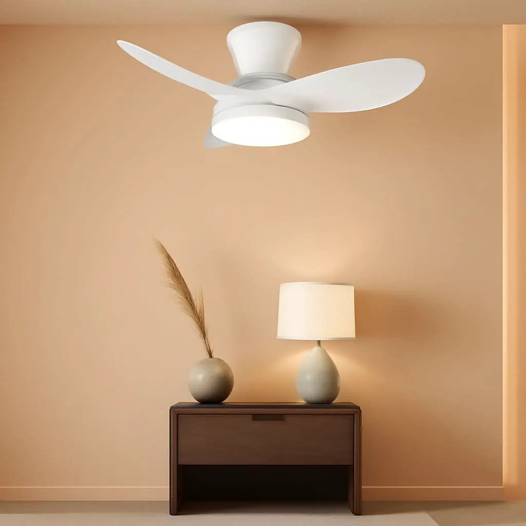 32 Inch Ceiling Fan LED Light Energy Efficient Design from PriceLows™