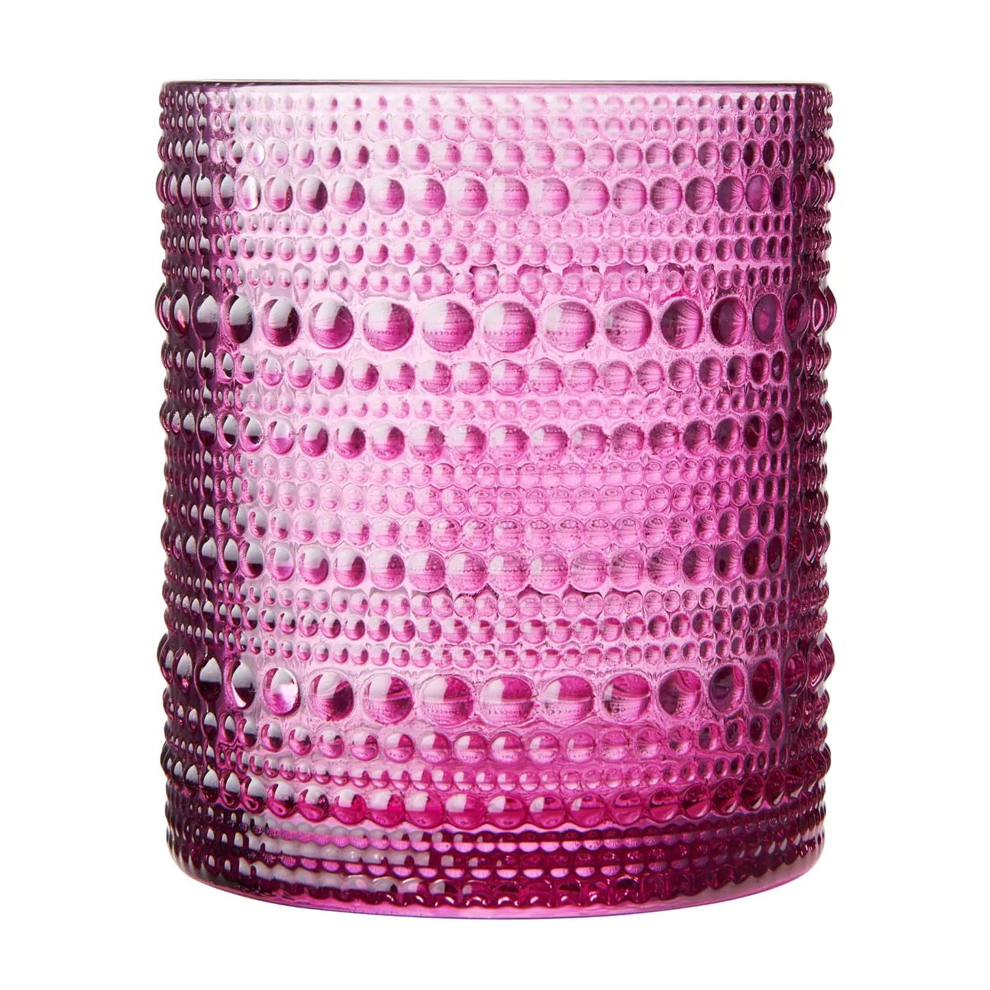 Vibes Hobnail glassware set of 6 Summer colors from PriceLows™