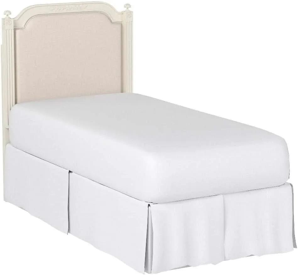 Tufted Linen Rustic Beige Headboard for Twin Beds from PriceLows™