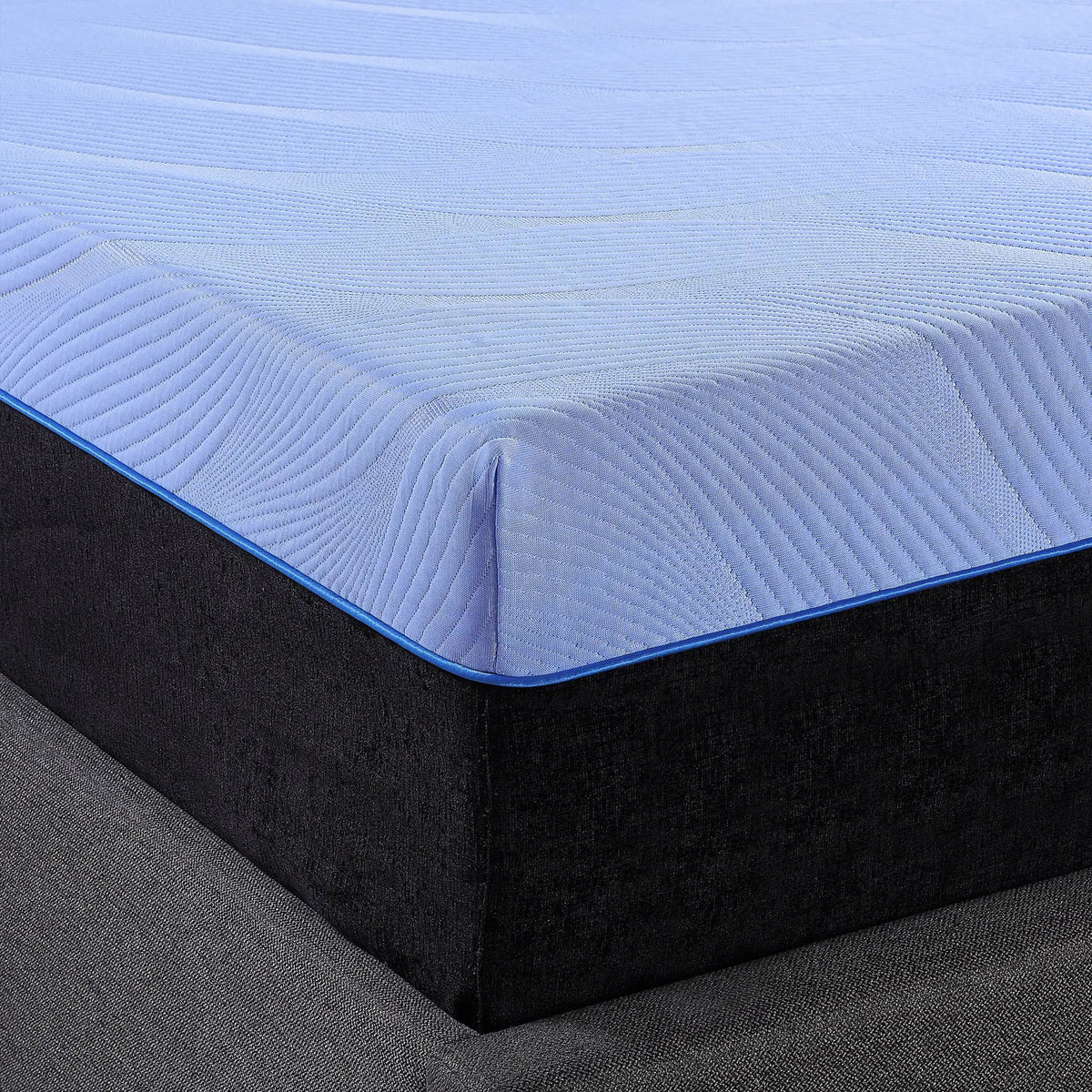 Hybrid Mattress | 12 Inch | Cooling Gel Memory Foam | Coil Support