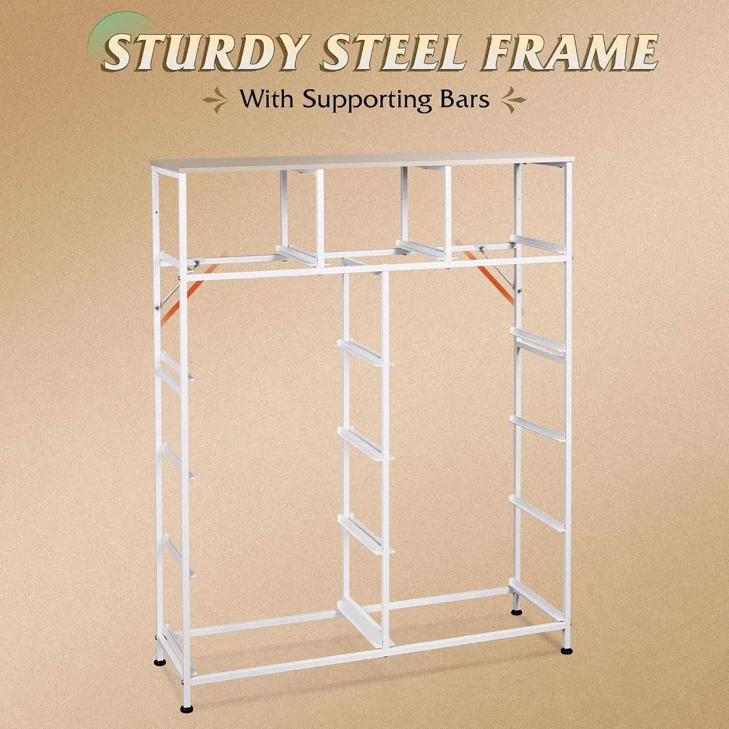 Tall Fabric Dresser Storage Tower With 11 Deep Drawers from PriceLows™