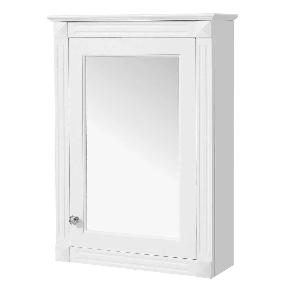 Over-Toilet Medicine Cabinet | Wall Mounted | Full-Length Mirror | Height-Adjustable Shelf