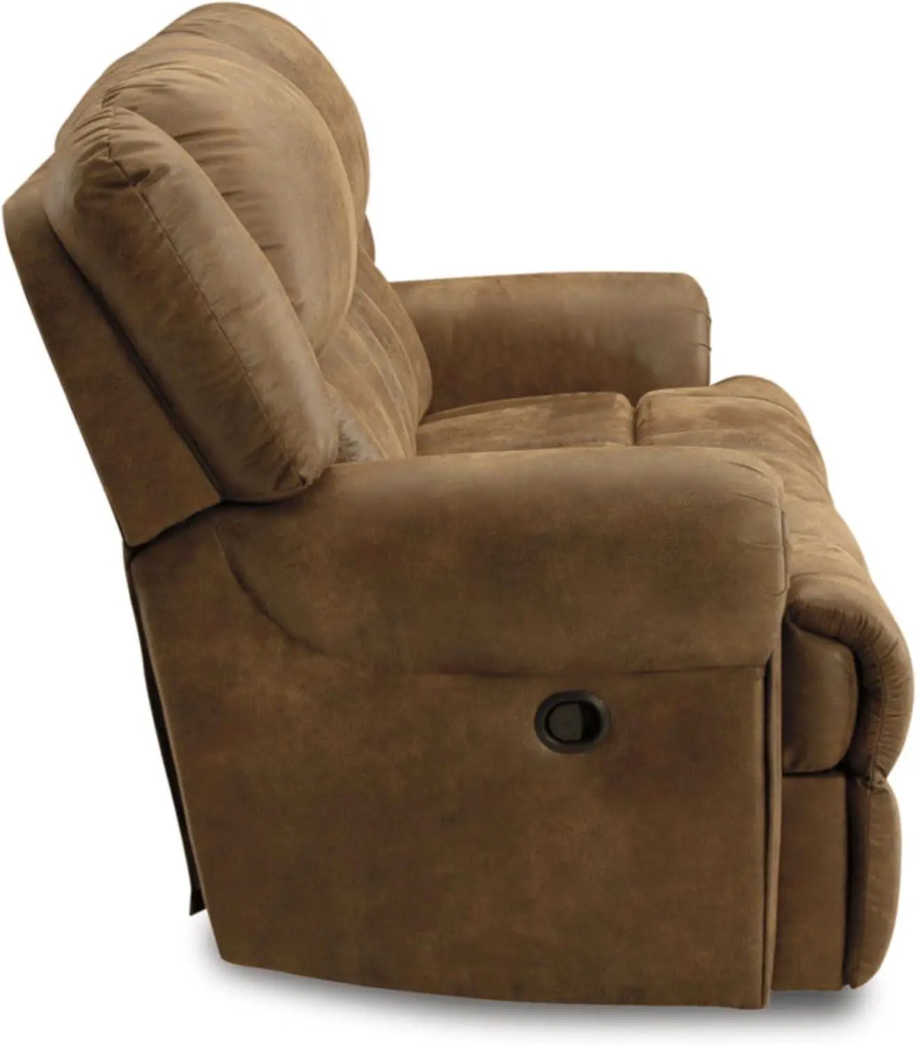 Boothbay Faux Leather 2 Seat Reclining Sofa Dark Brown from PriceLows™