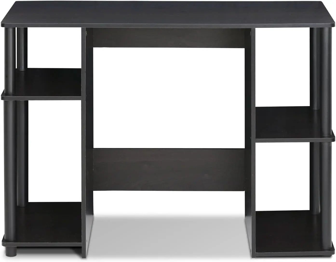 JAYA Computer Study Desk With Open Storage Espresso Finish from PriceLows™