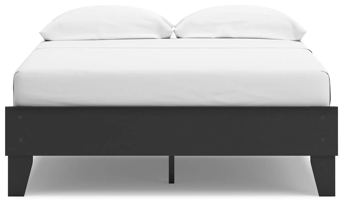 Socalle Platform Bed | Space-Saving Design | Clean-Lined Profile | Contemporary Style