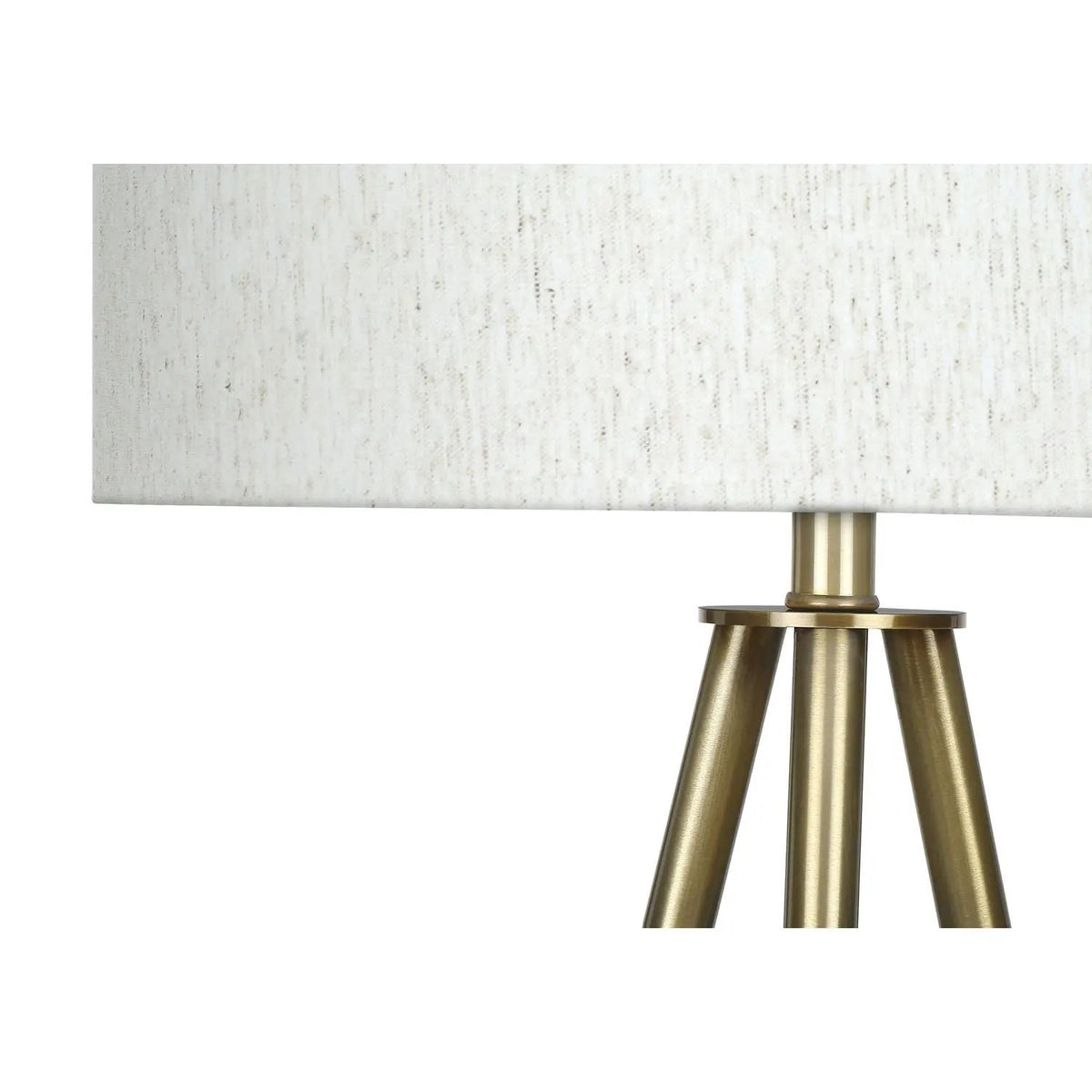 Metal Tripod Floor Lamp | 63 Inch Height | 3-Way Switch | Contemporary Design