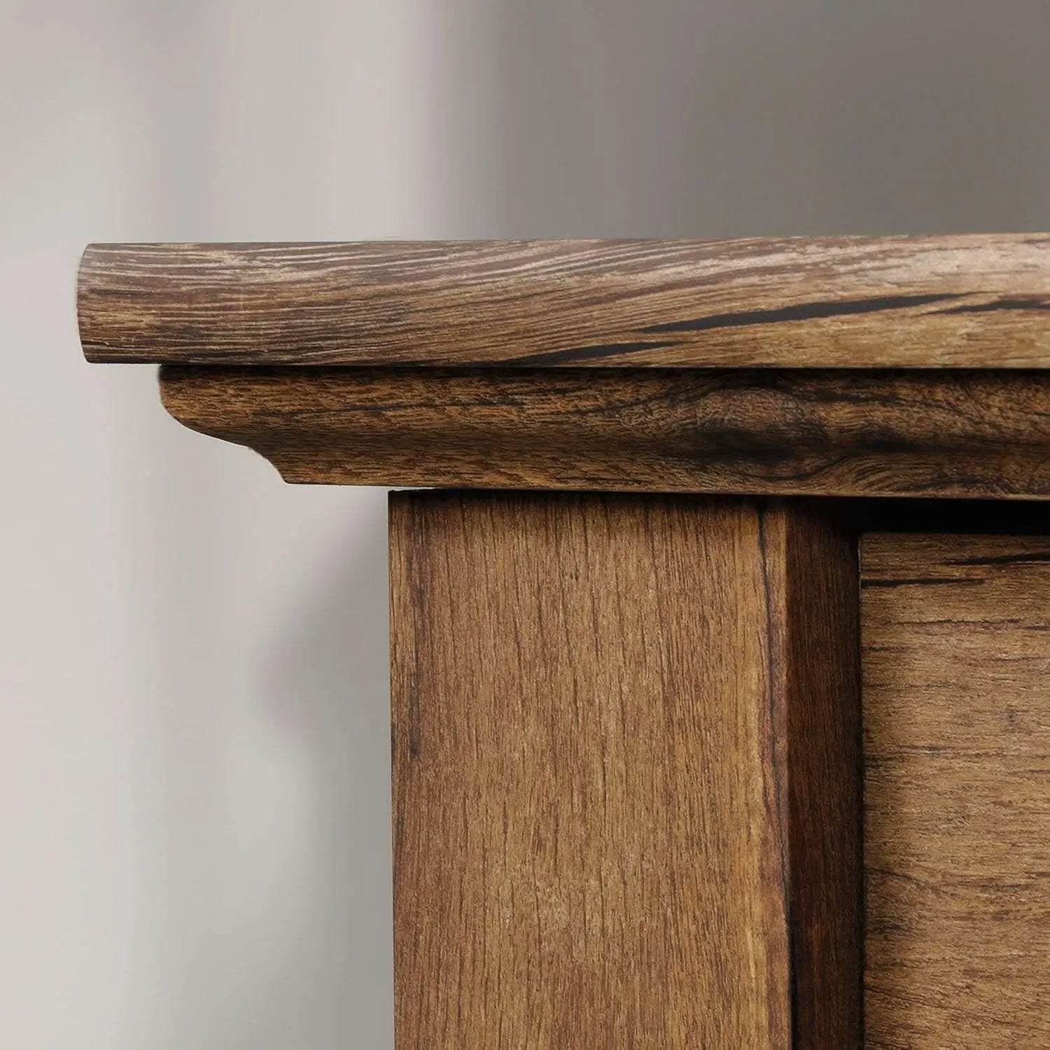 Palladia Executive Desk 65 Inch Vintage Oak Surface from PriceLows™