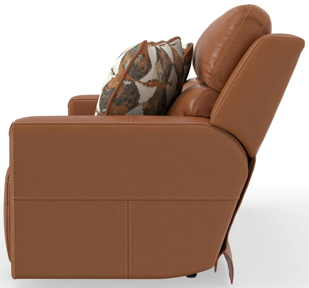 Arezzo Power Headrest Power Reclining Sofa With Zero Gravity/Extended Ottoman | 2 Pieces | Leather | Living Room