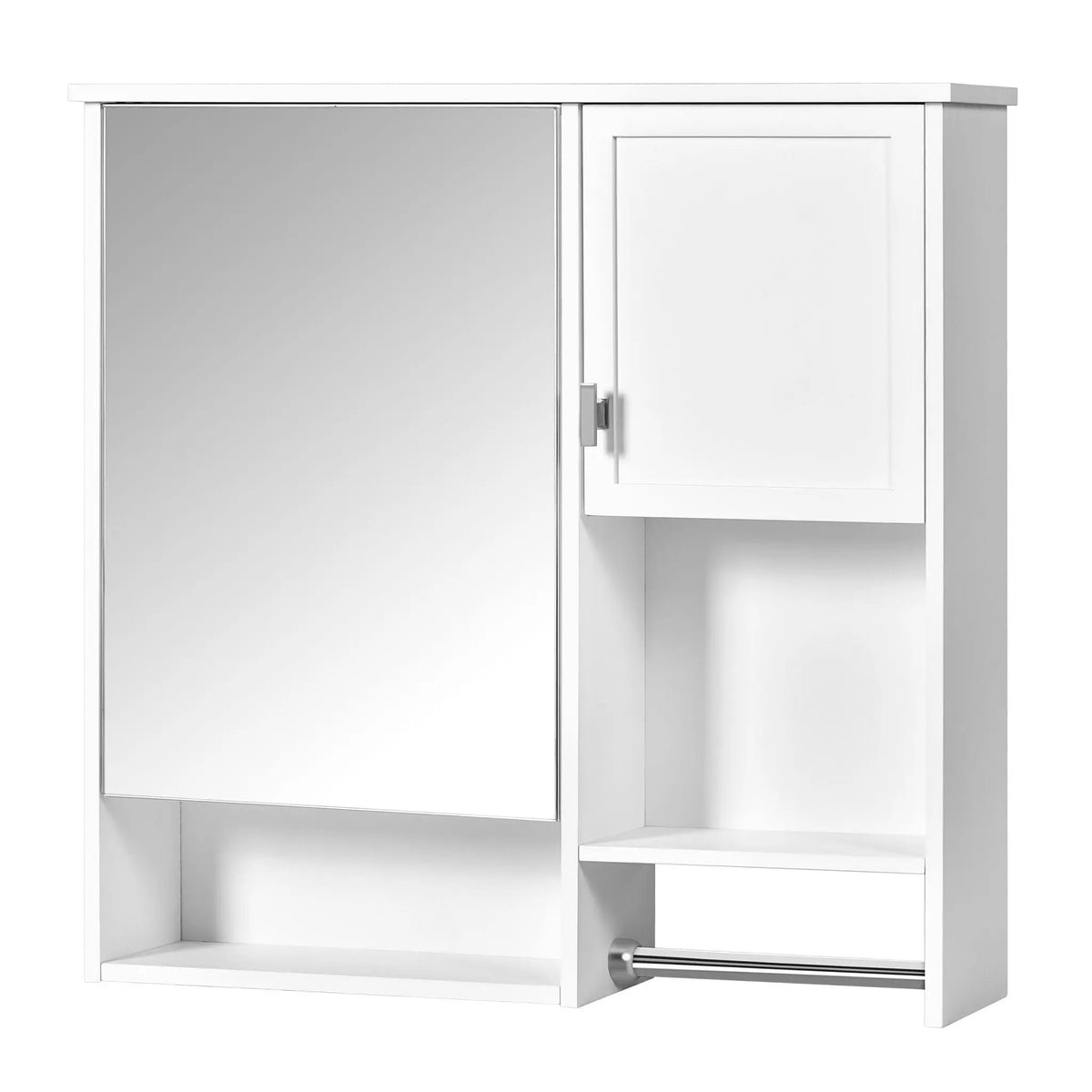 Wall Mounted Medicine Cabinet | Bathroom Mirror | Adjustable Shelf | 29.52 Inch Width