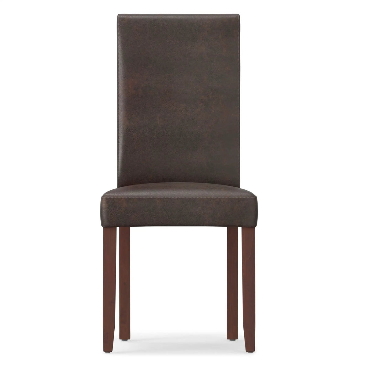 Acadian Parson Dining Chairs | Set Of 2 | Upholstered Seats | Solid And Engineered Wood