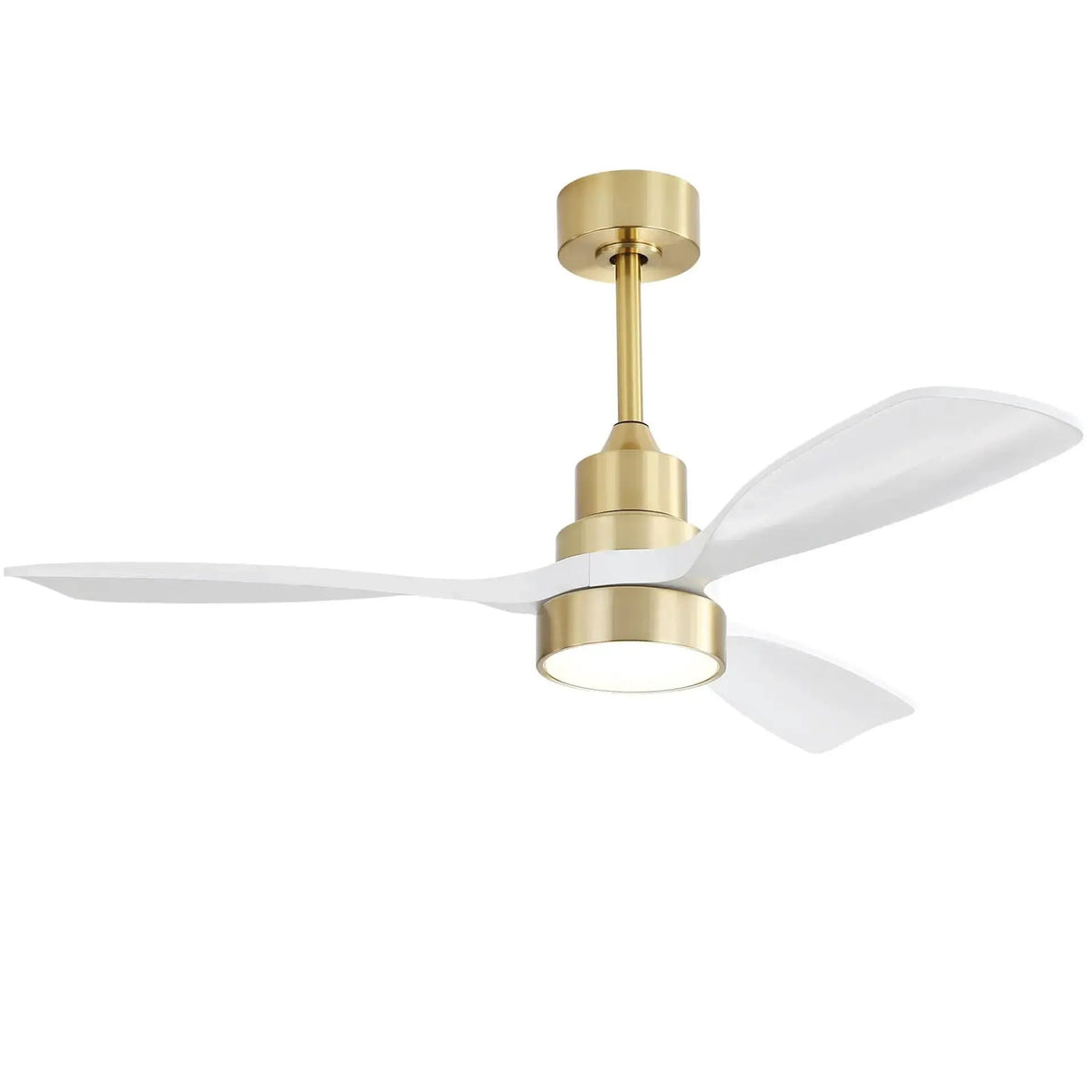 Indoor Ceiling Fan | 48 Inch Span | Dimmable LED Light | 6 Speed Remote Reversible Blades