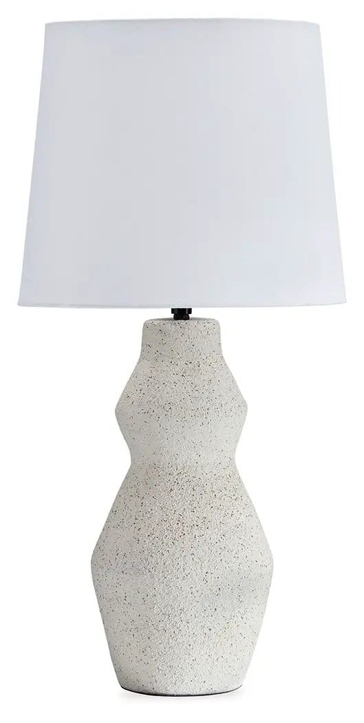 Dawthorne Paper Table Lamp | 12.25 x 12.25 x 25 in | Fabric | Cream