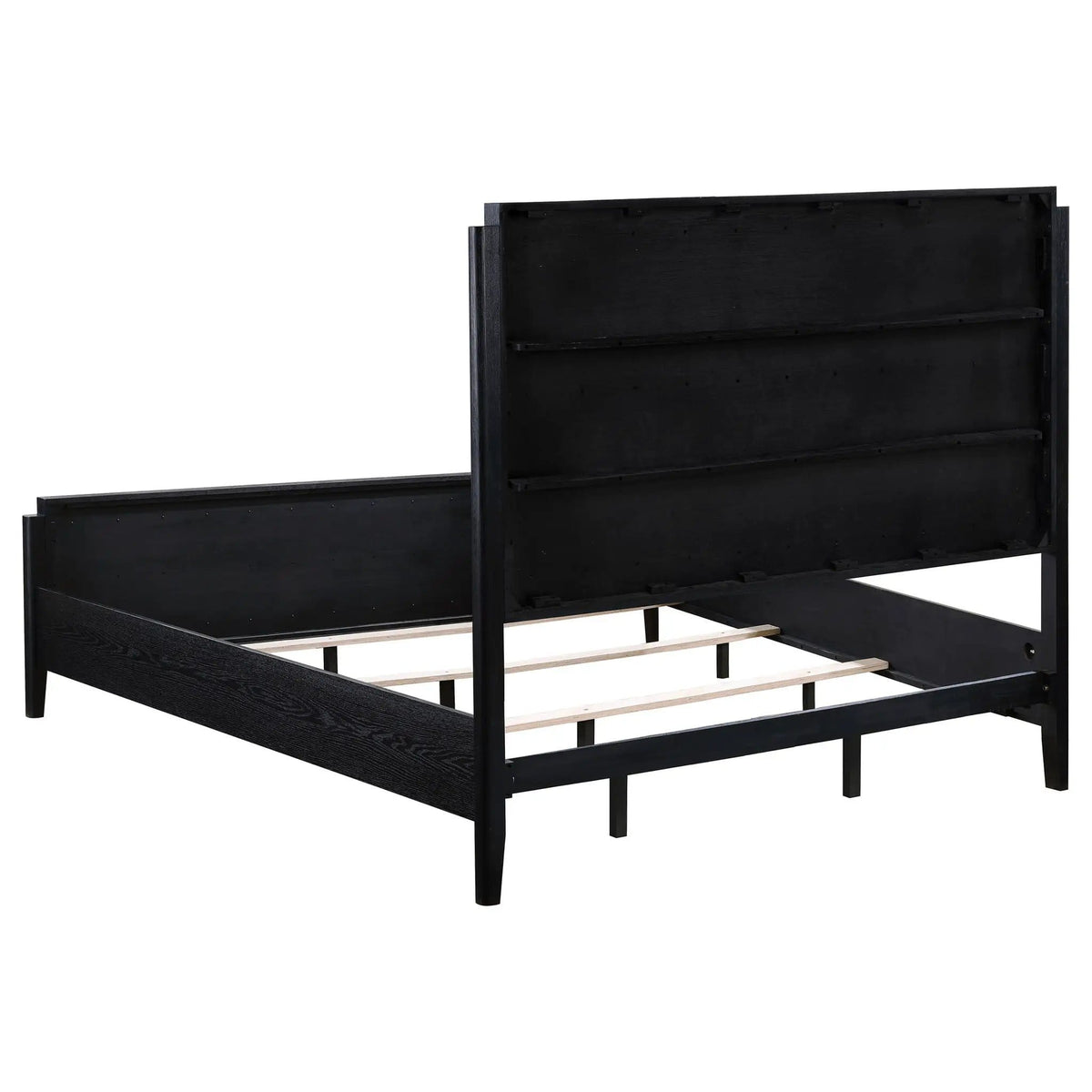 Brookmead 5-piece Upholstered Eastern King Bedroom Set | 5-Piece Set | Fabric | Black