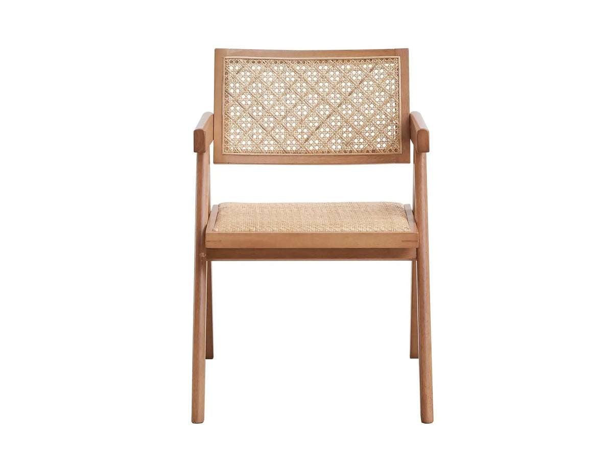 Velentina Rattan Arm Chairs | Set Of 2 | Natural | Patio Seating