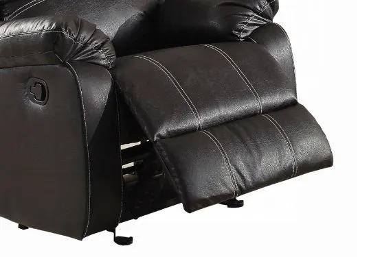 Zuriel Recliner Chair | Synthetic Wrapped Design | Smooth Reclining Mechanism | External Latch