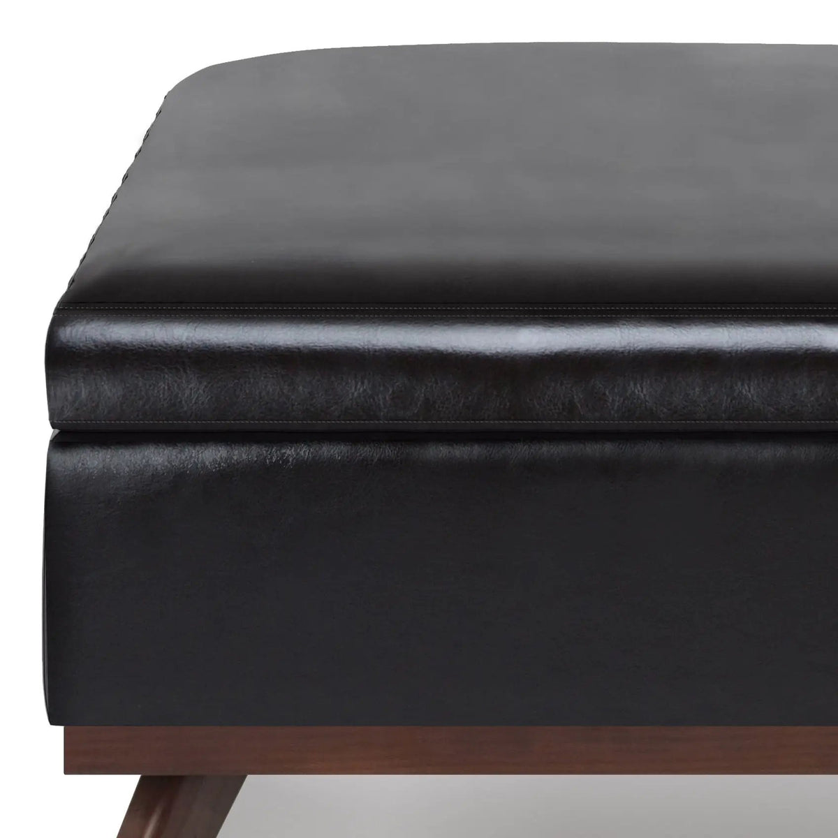 Owen Square Coffee Table Storage Ottoman | Hydraulic Lift-Up Lid | Multifunctional | 35.8 Inch Width