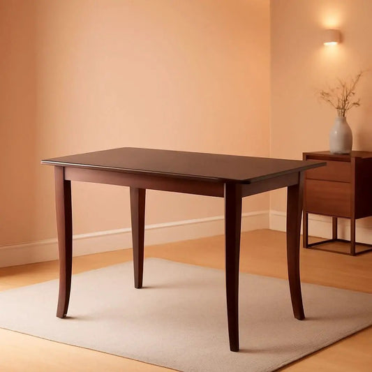 Inglewood Walnut Dining Table 47.24In Long 29.53In Wide from PriceLows™