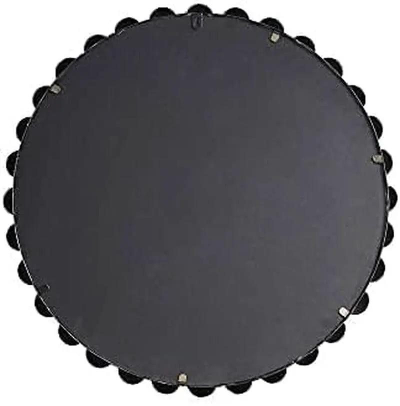 Round Wall Mirror With Gold Metal Frame 27 Inch Entryway from PriceLows™